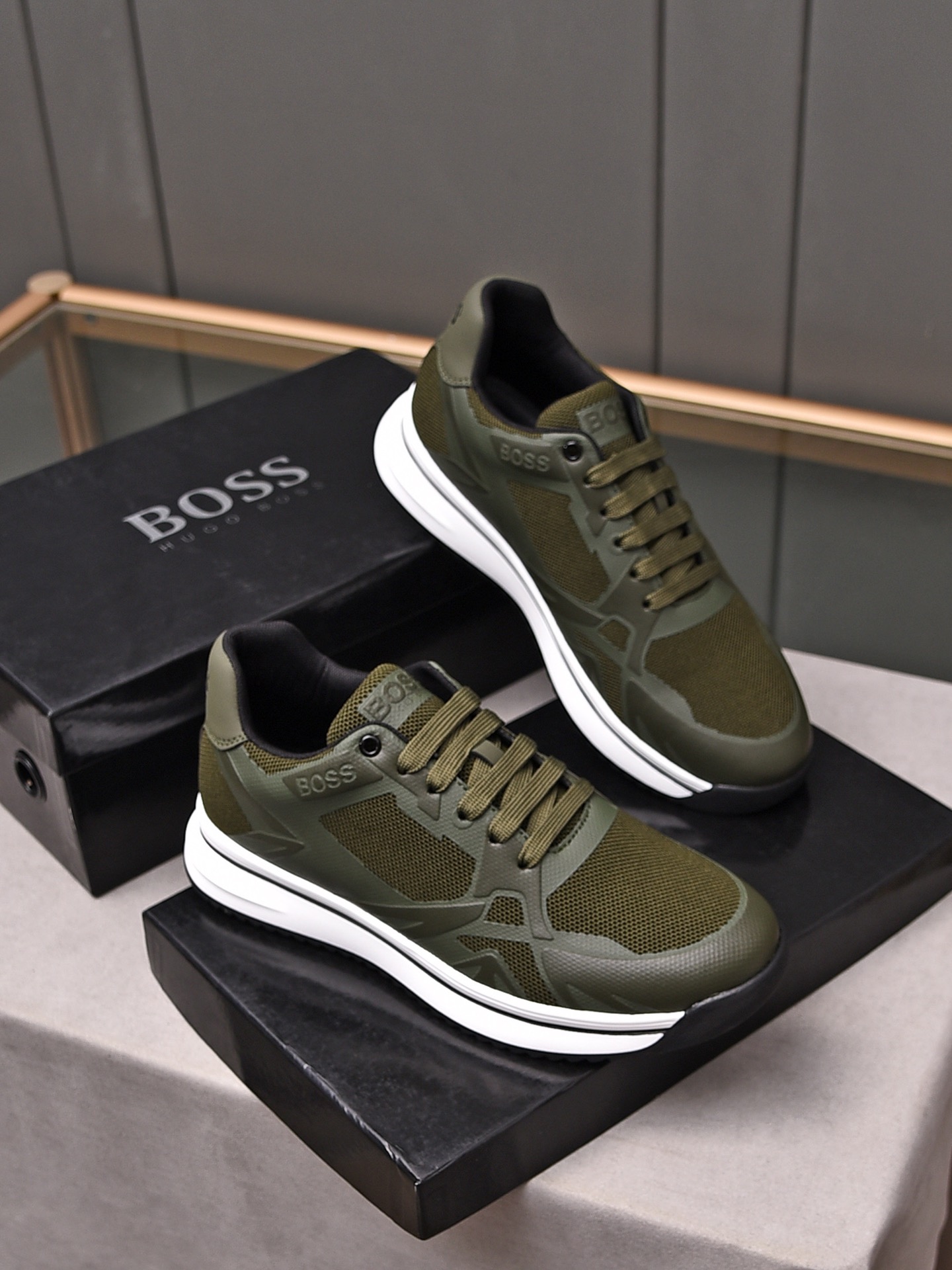 Original big brand luxury goods 1:1 high-end quality top qualityBOSS casual shoes