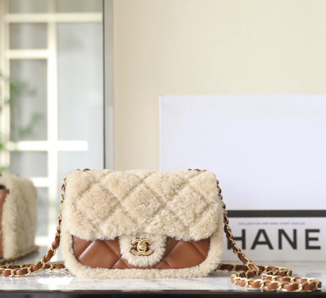 Chanel's Latest Lamb Wool Crossbody Bag