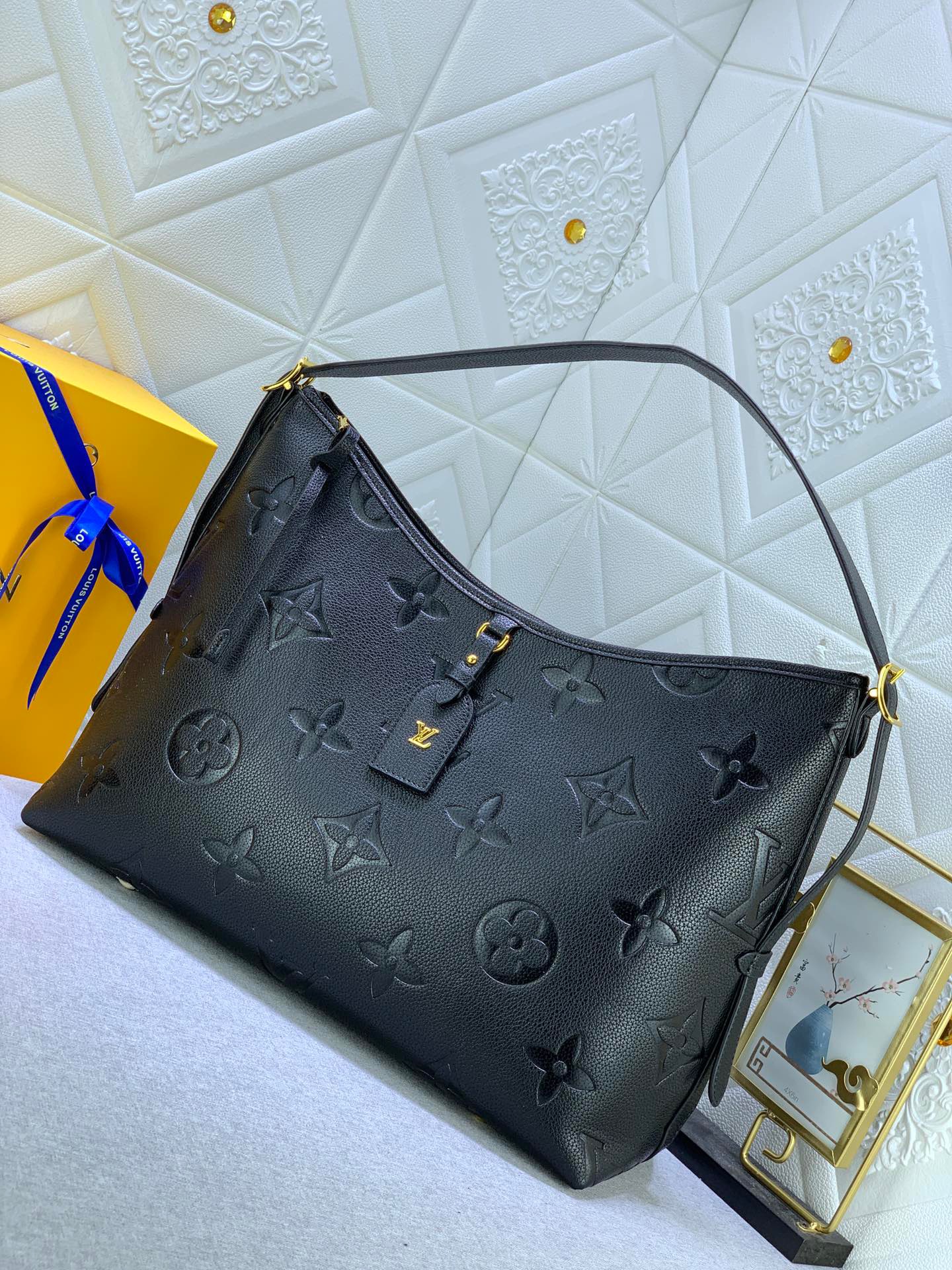 Louis Vuitton Classic Leather Tote Bag