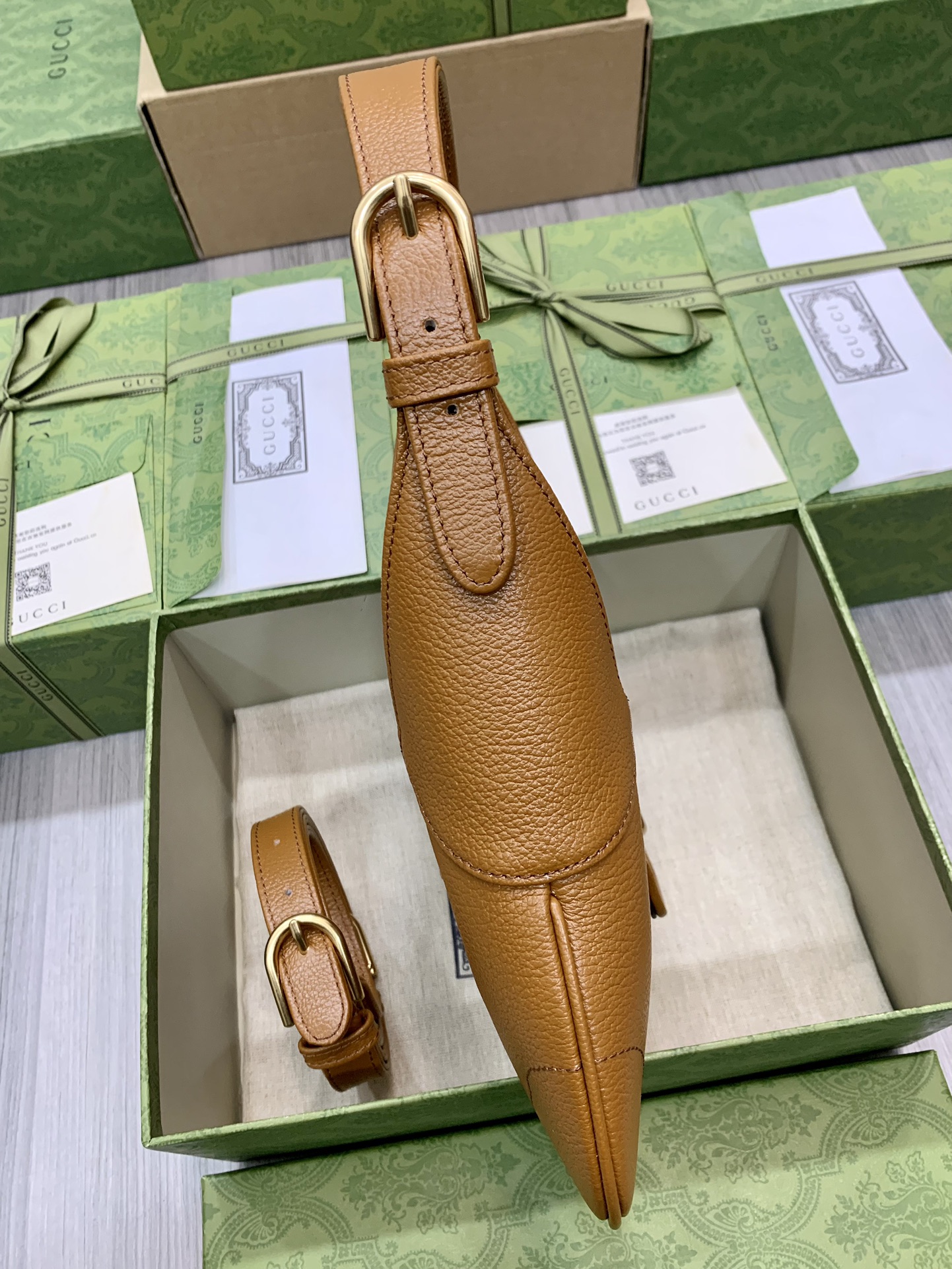 Chip-Embedded Aphrodite Small Handbag