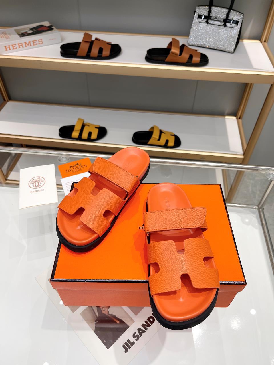 Hermès Semi-Enclosed Slippers
