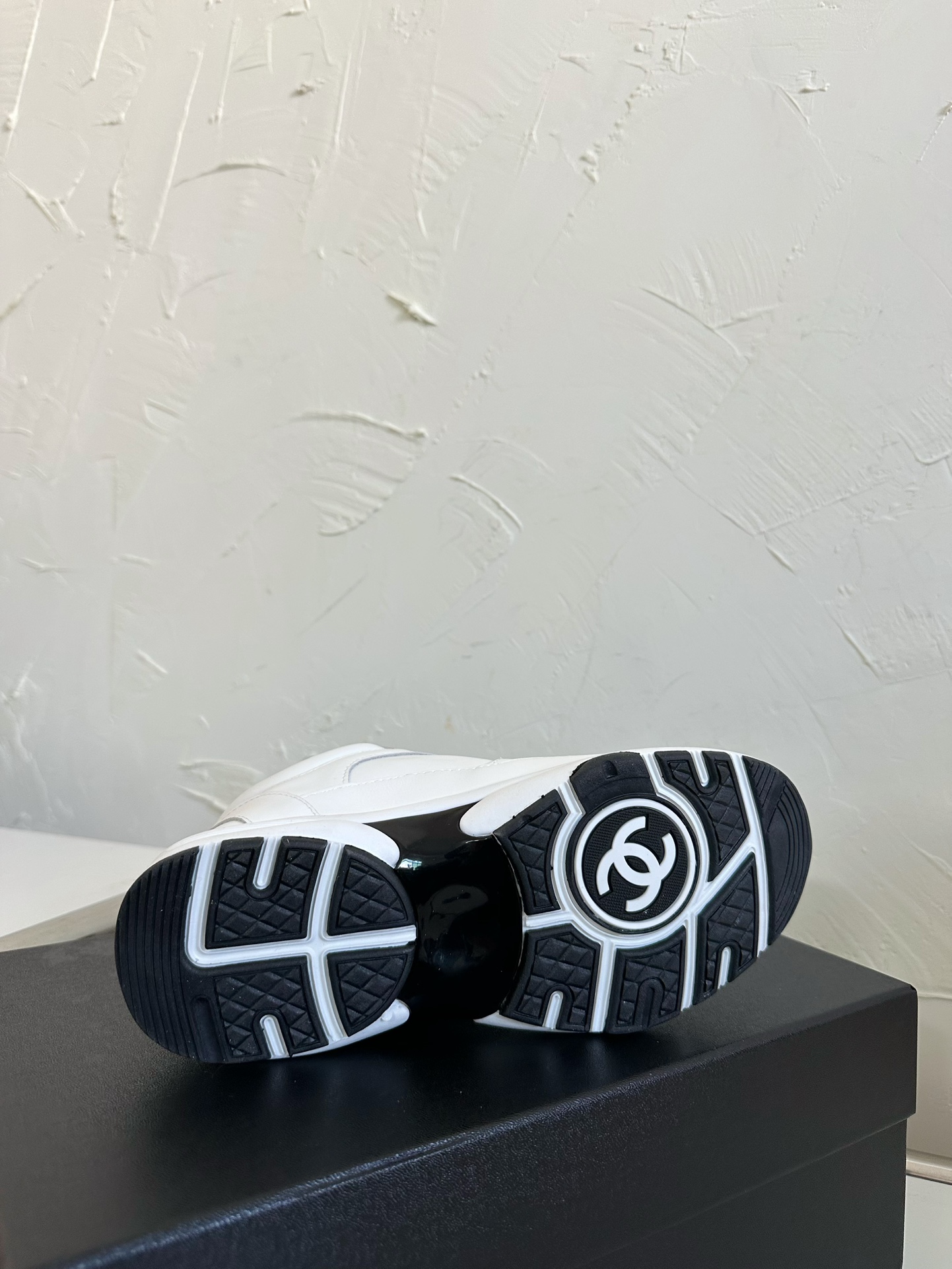 Chanel Leather Sneaker Baseball Shoes