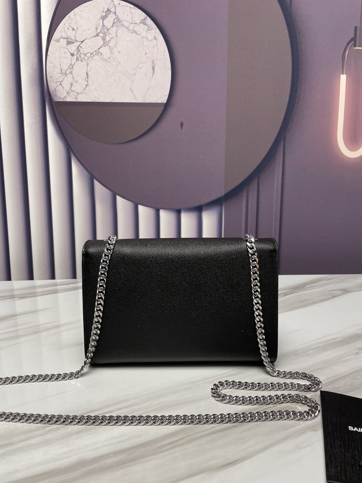 Saint Laurent Classic Chain Shoulder/Crossbody Bag for Women  in Black