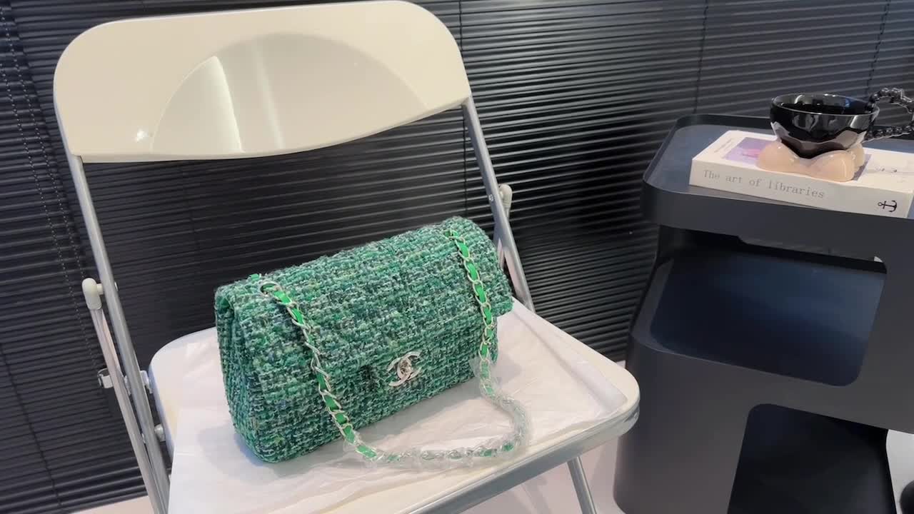 Chanel Wool Knit Bag