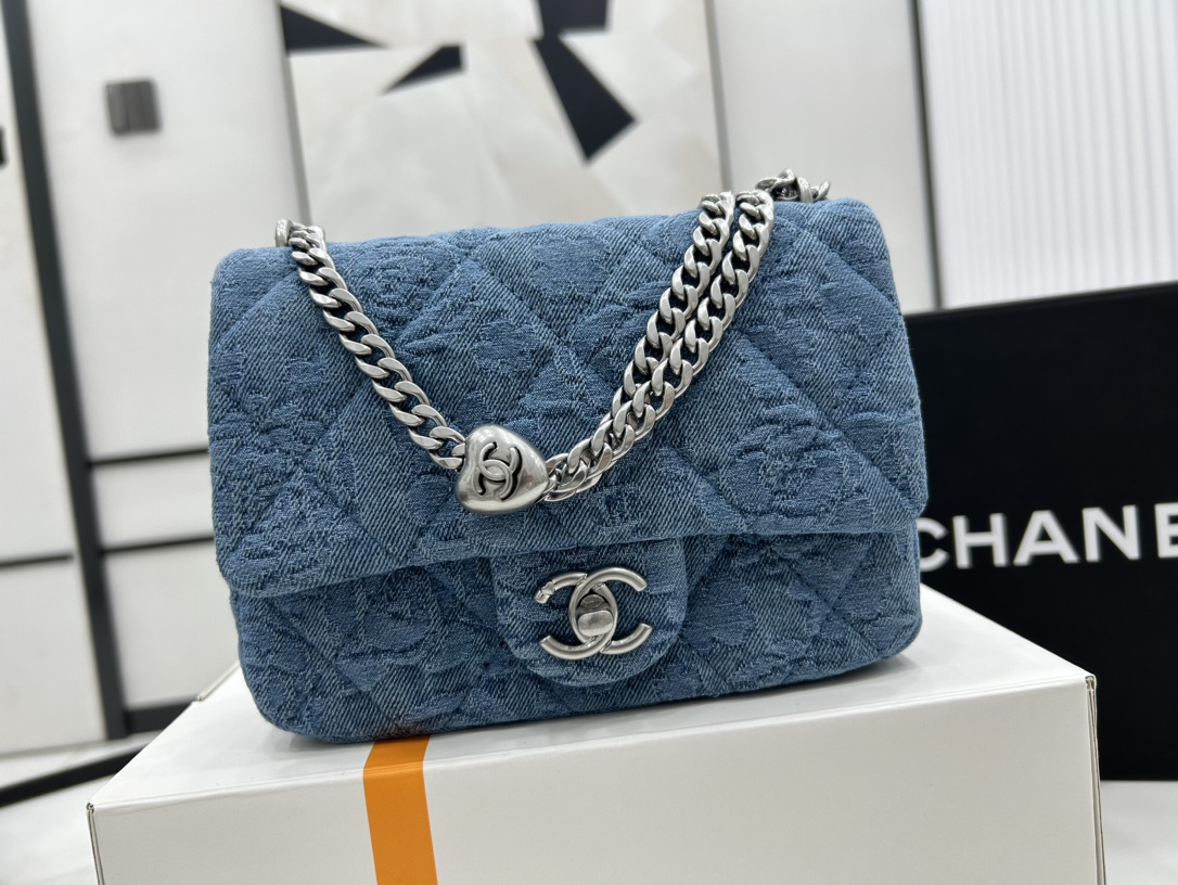 Chanel Denim Crossbody Bag