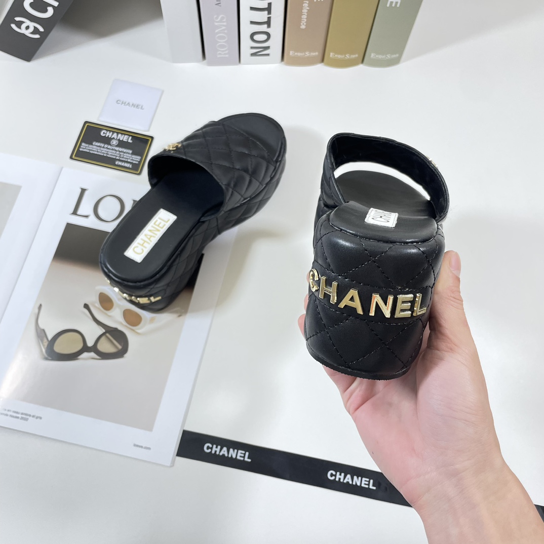 Chanel Ultra-Soft Lambskin Slippers