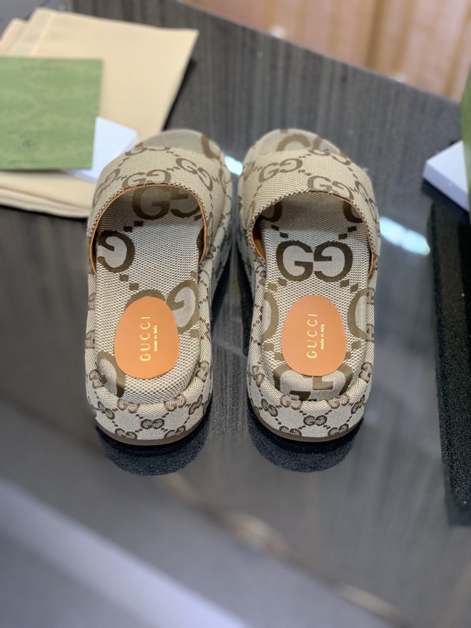 Gucci Platform Slippers