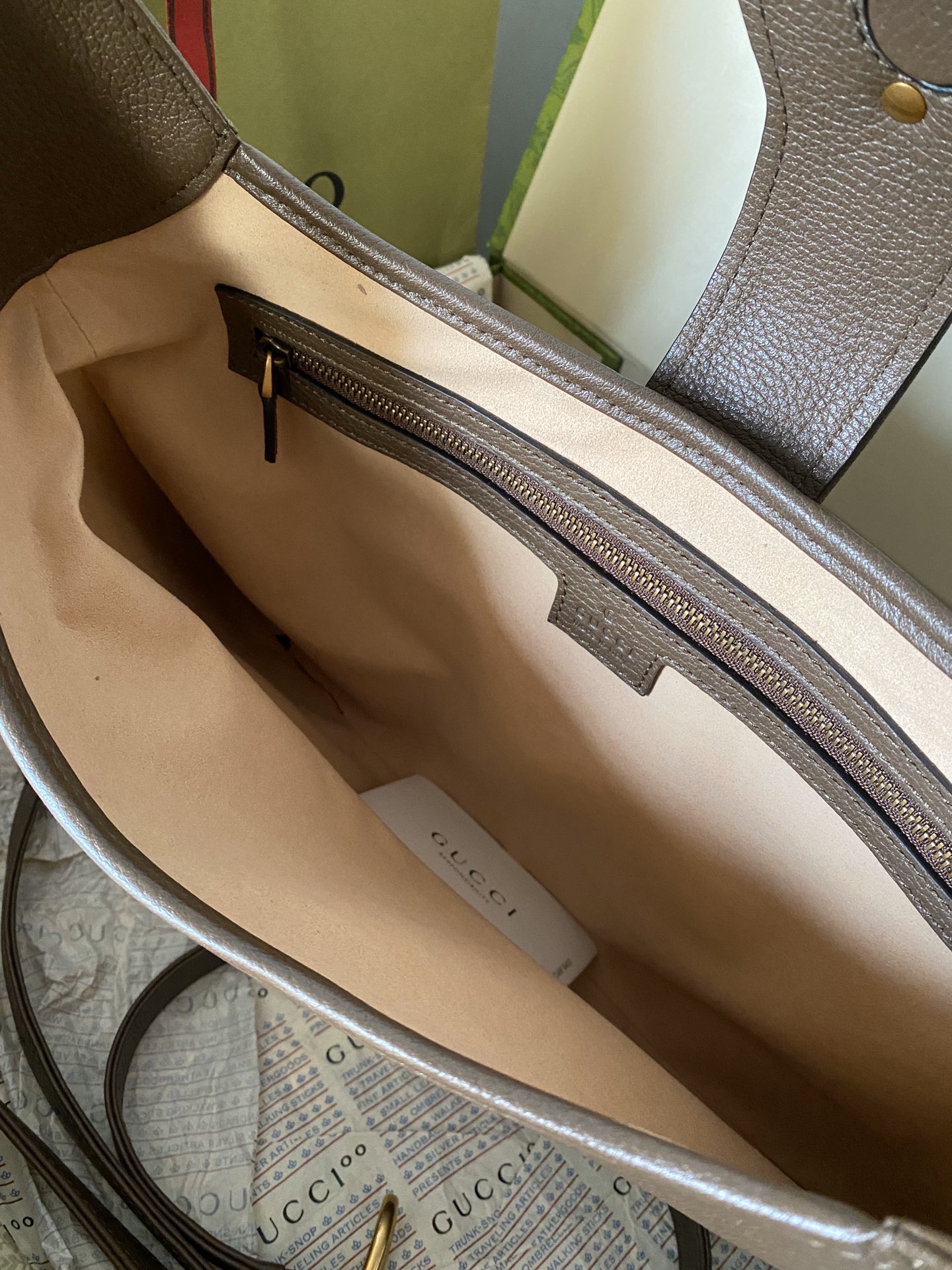 Gucci Soft Leather Underarm Bag