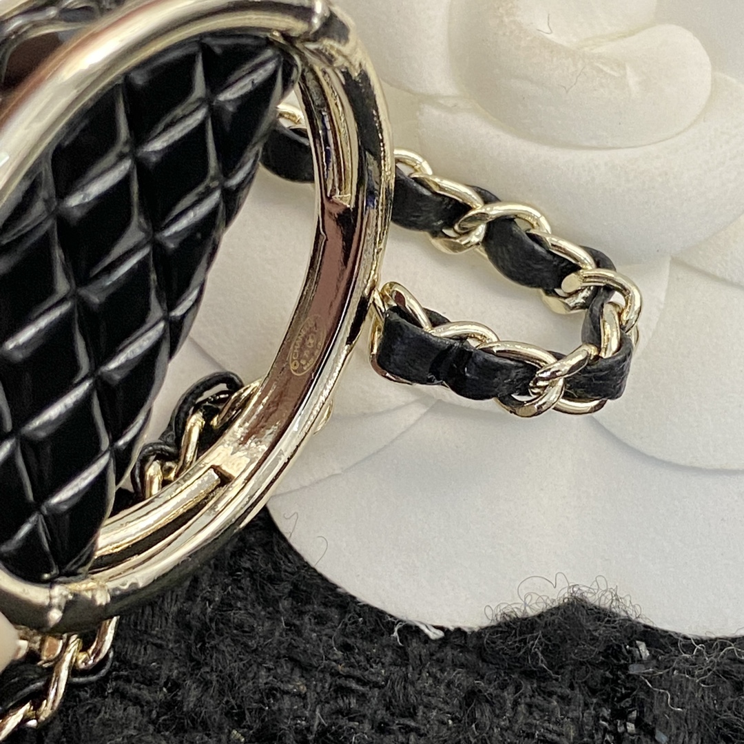 Chanel Circular Pendant Necklace