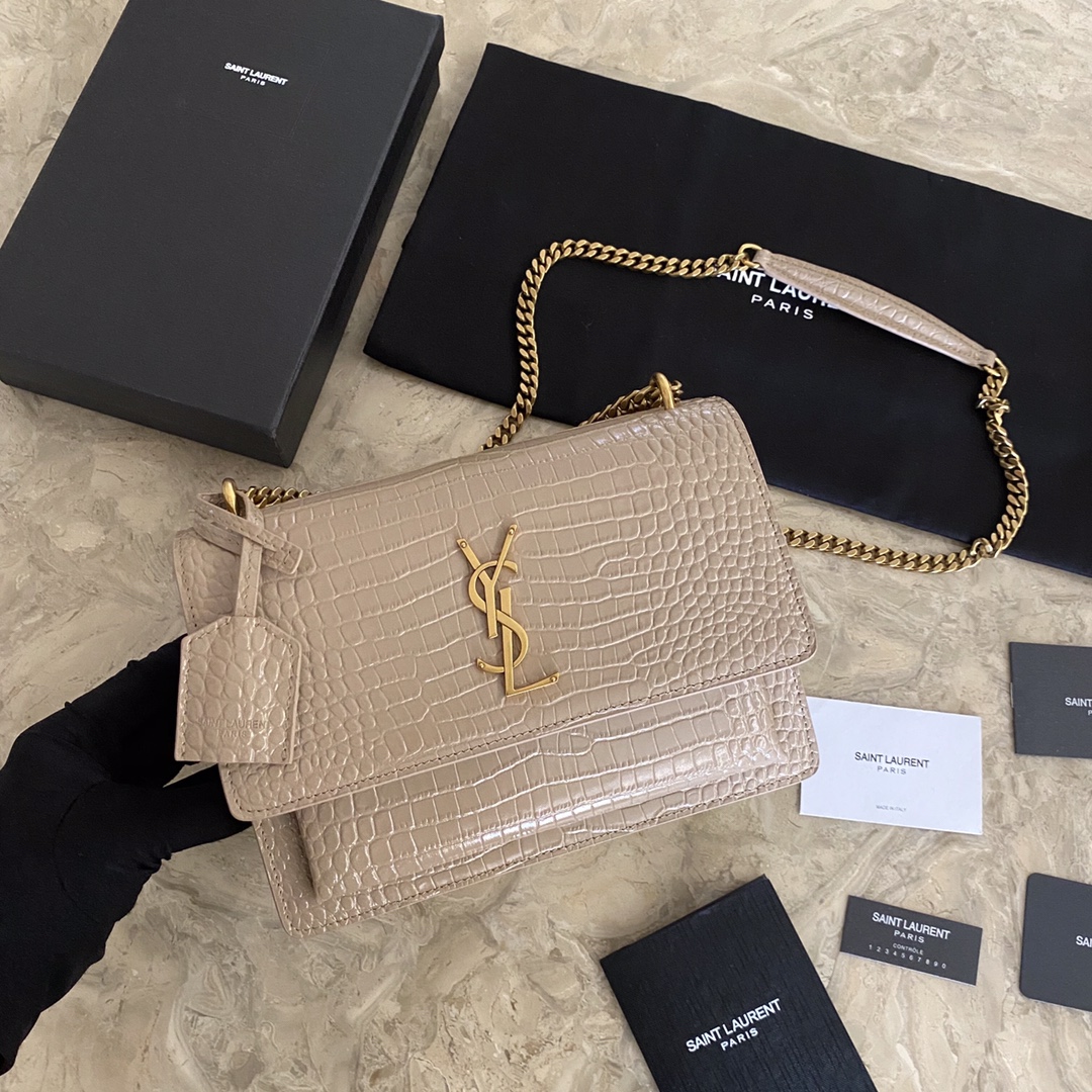 Saint Laurent Classic Chain Shoulder/Crossbody Bag for Women