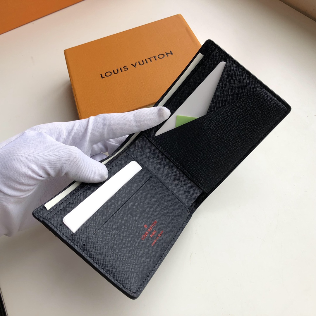 Louis Vuitton Classic Black Wallet