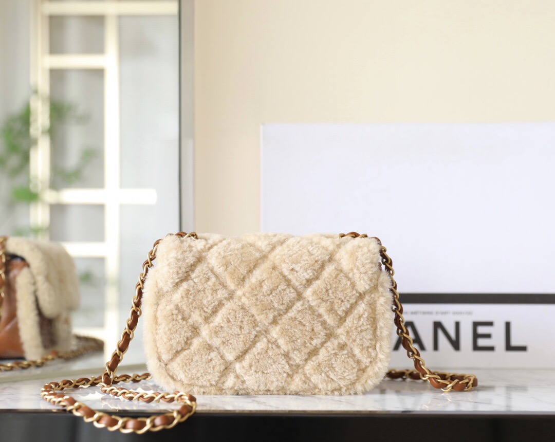Chanel's Latest Lamb Wool Crossbody Bag