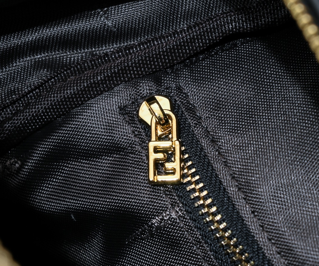 Fendi Leather Chain Backpack