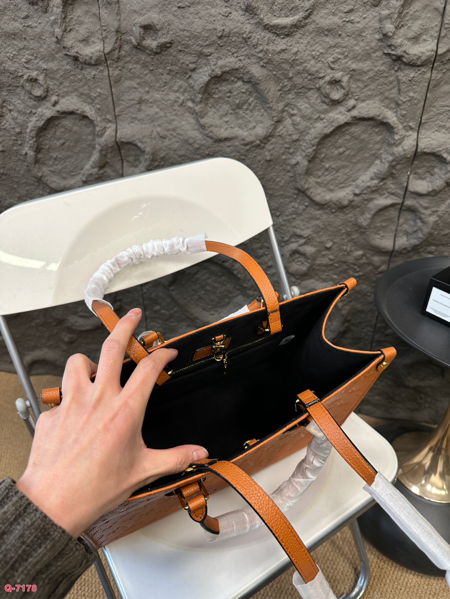 LV Calfskin Tote Handbag