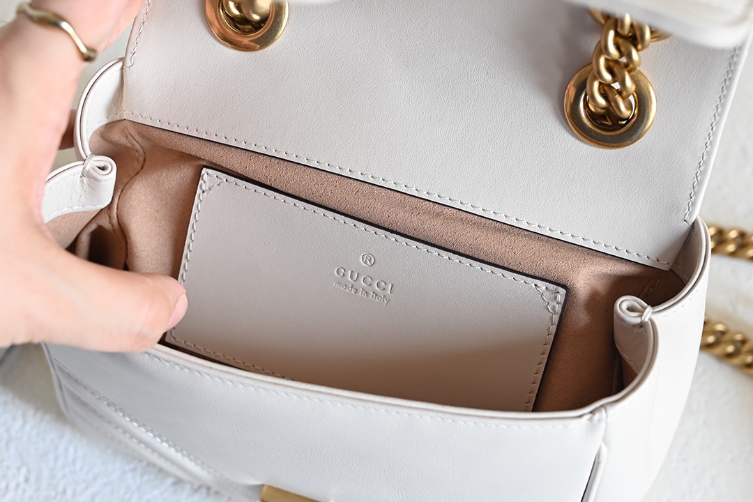 Gucci GG Marmont Sheepskin Shoulder & Crossbody Bag