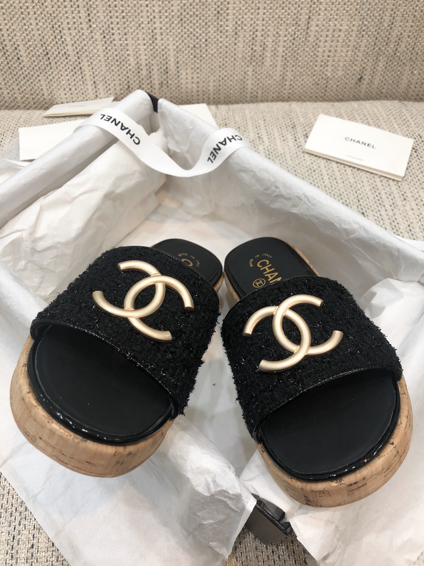 Chanel Original big brand luxury goods 1:1 high-end quality top qualityChanel clogs