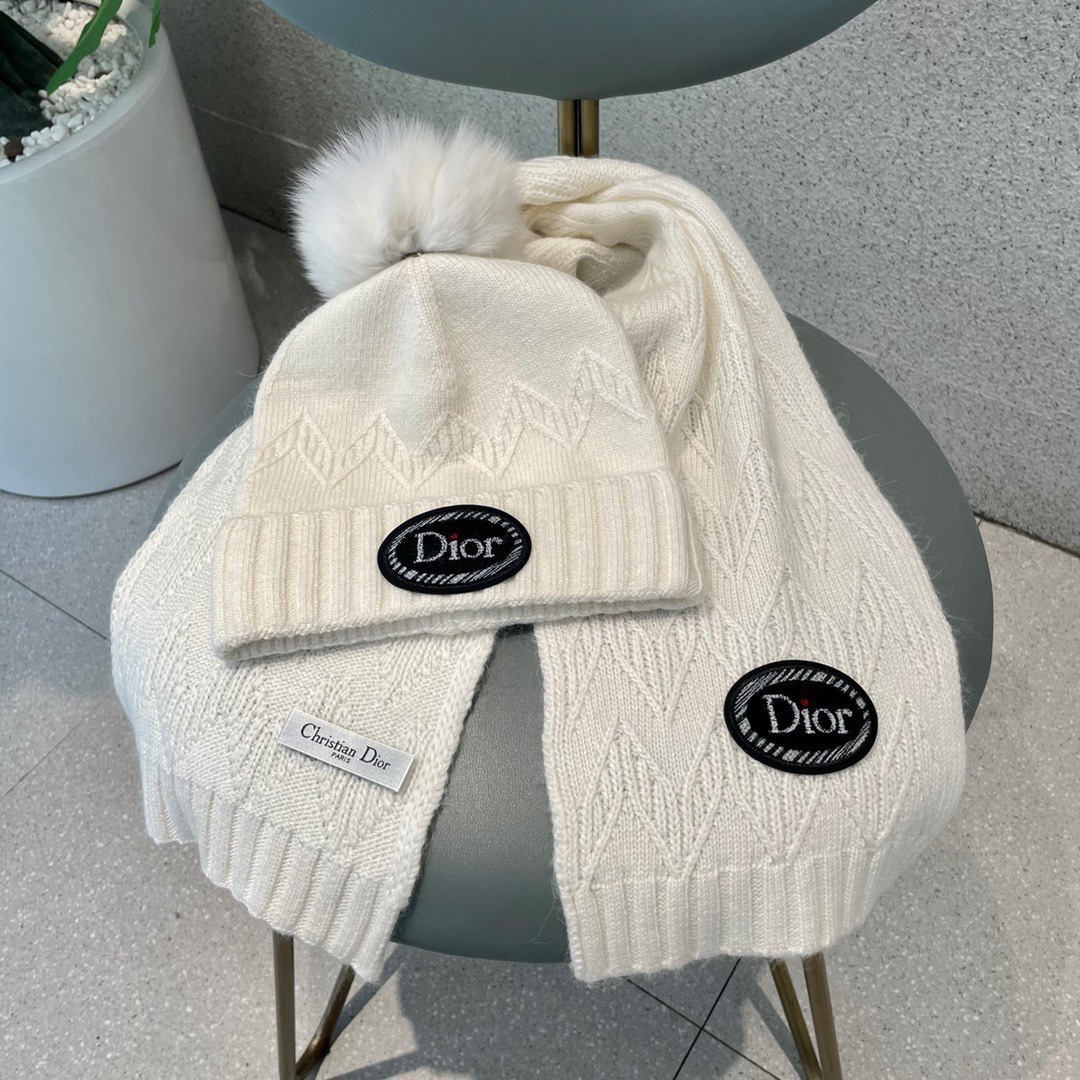 Dior Wool Knit Hat