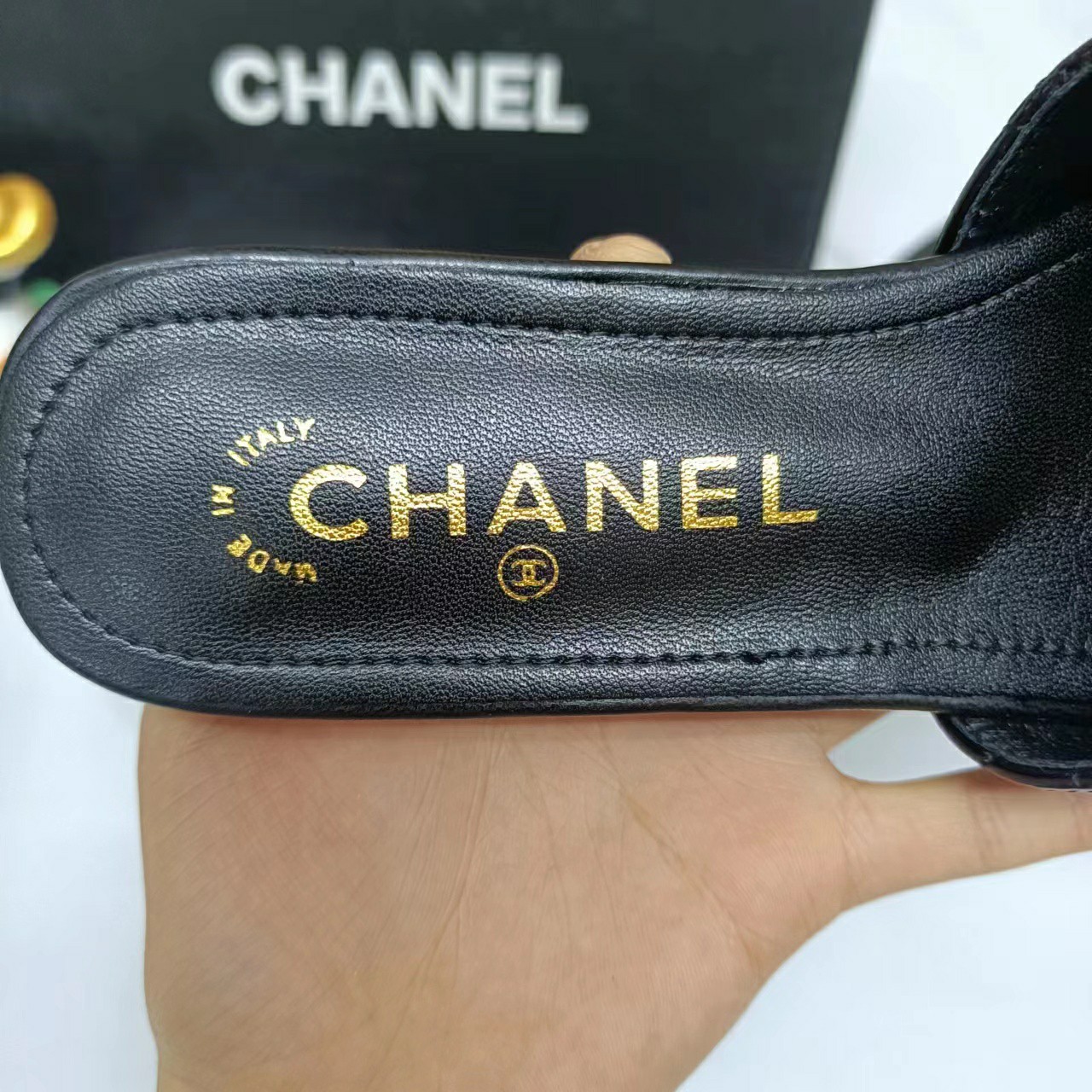 Chanel Elegant Classic Slippers