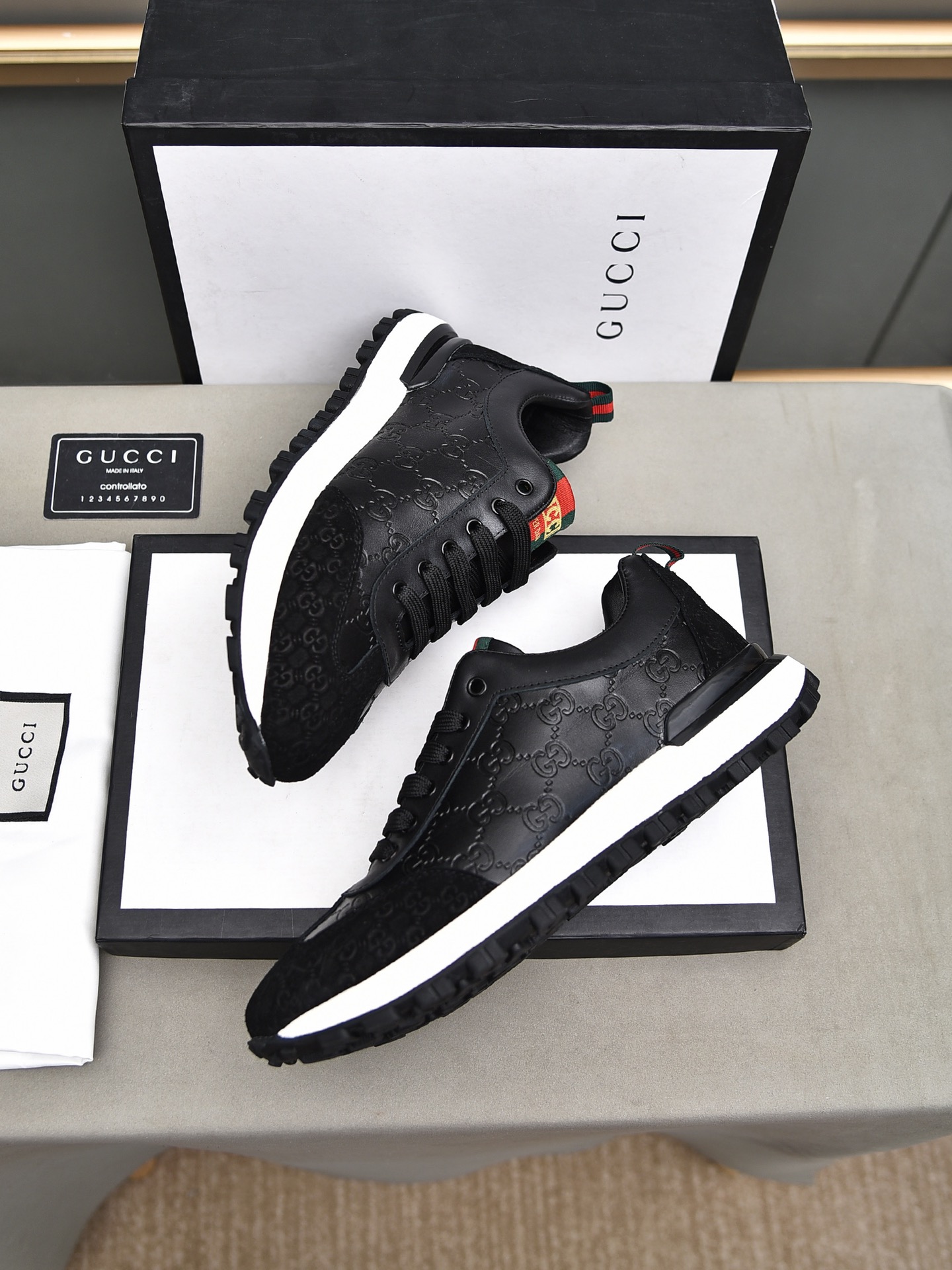 Gucci Leather Sneakers