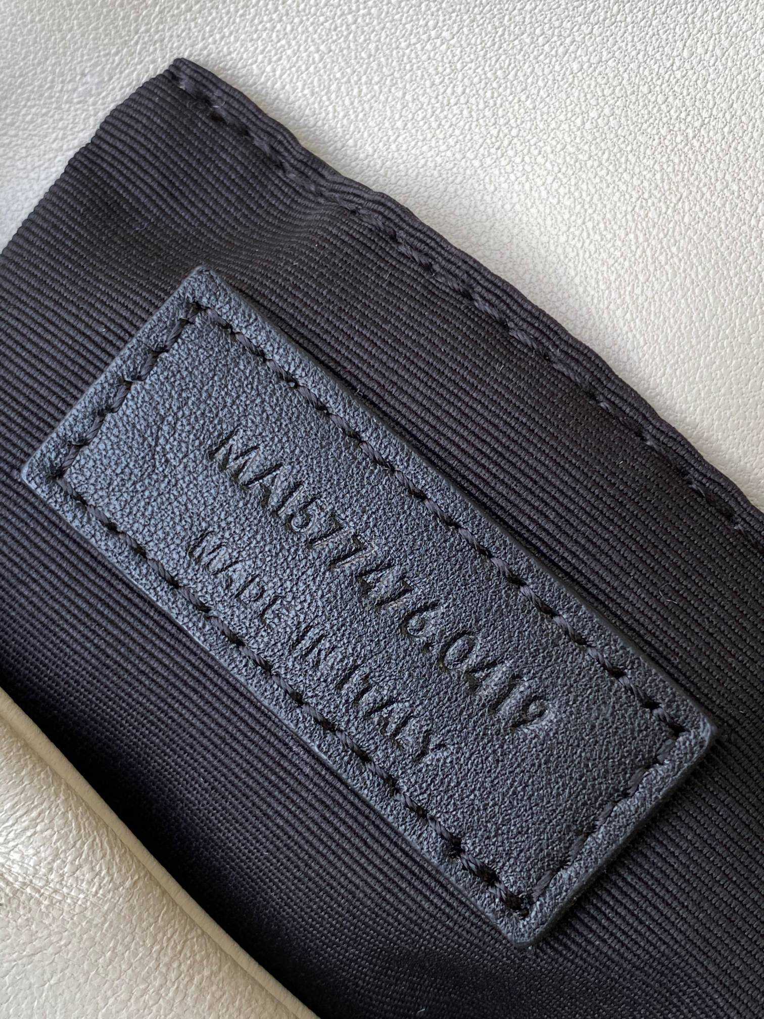 Saint Laurent Checkerboard Pattern Crossbody/Shoulder Chain Bag  in White