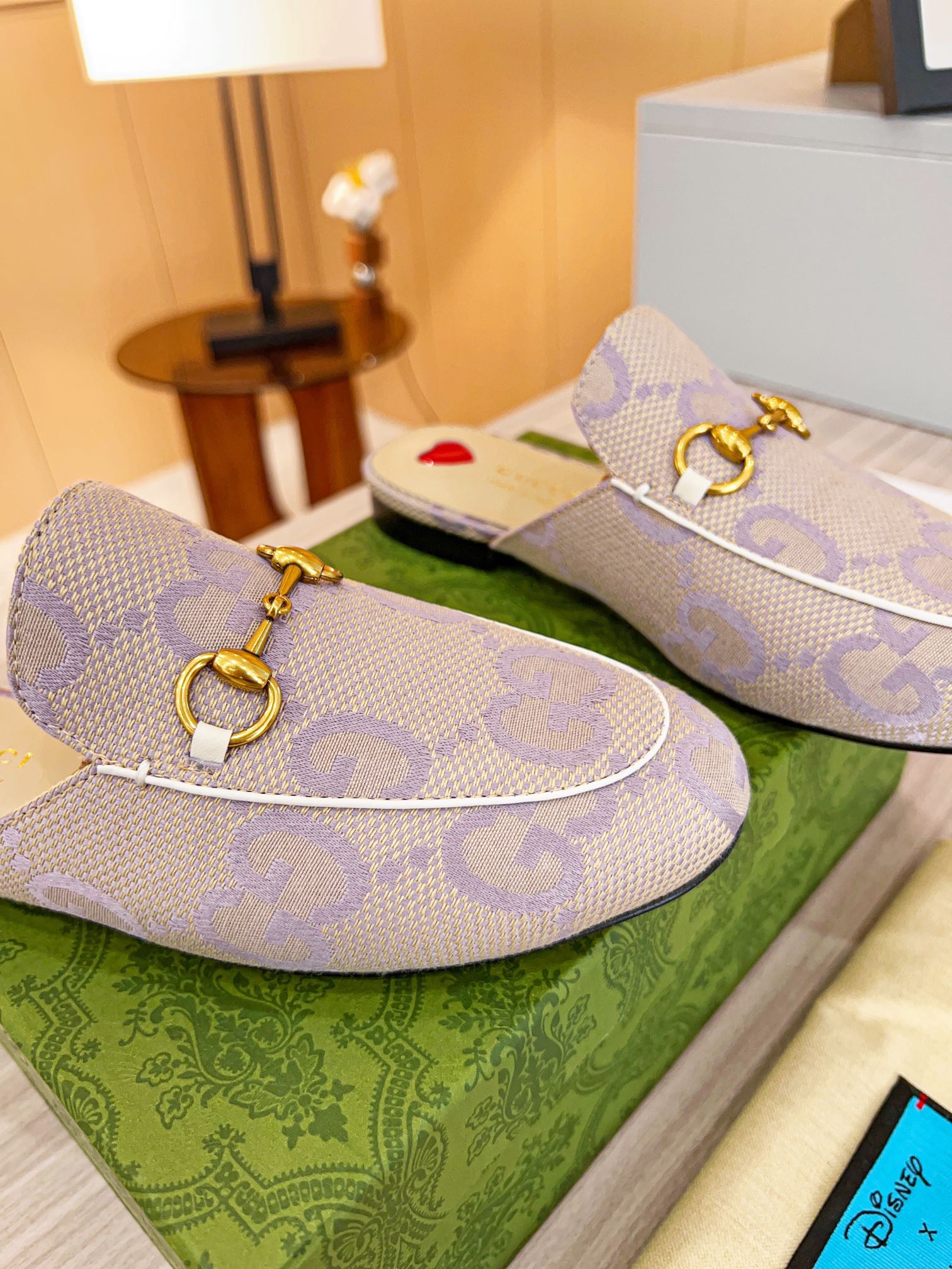 Gucci Classic Printed Mule Shoes