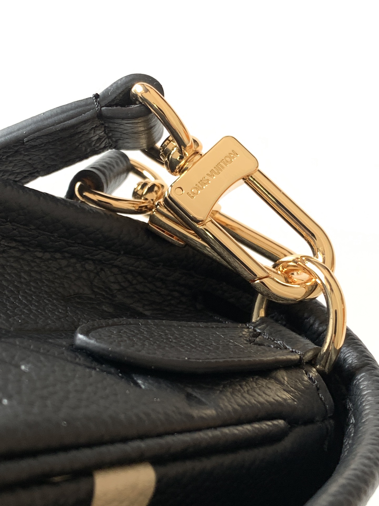 LV Diane Embossed Leather Handbag