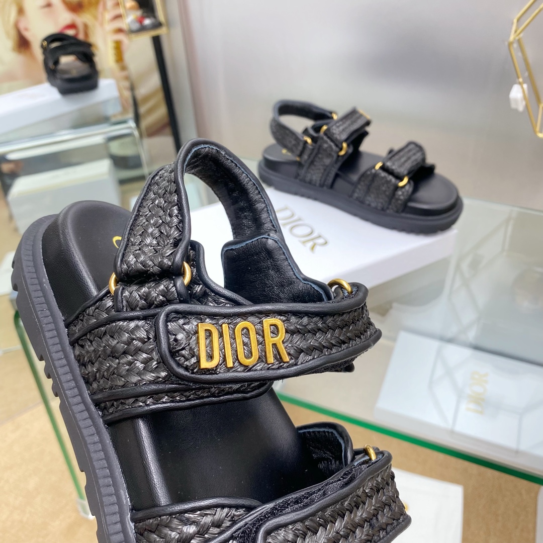 Dior Minimalist Velcro Sandals
