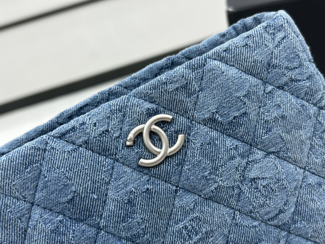 Chanel Denim Chain Bag