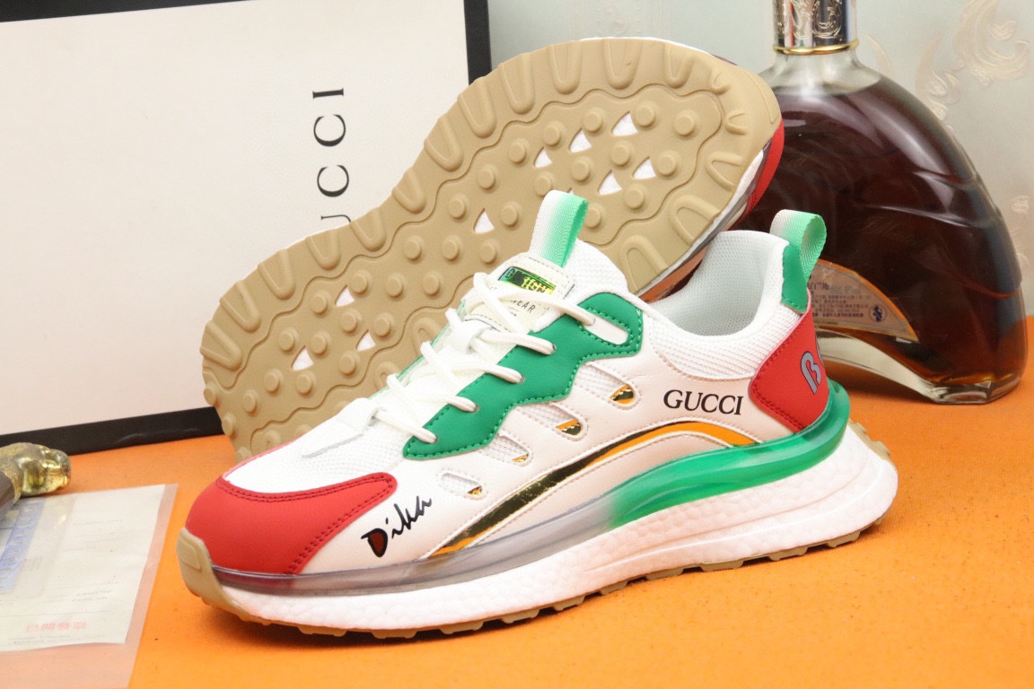 Gucci Exclusive Color-Block Sneakers