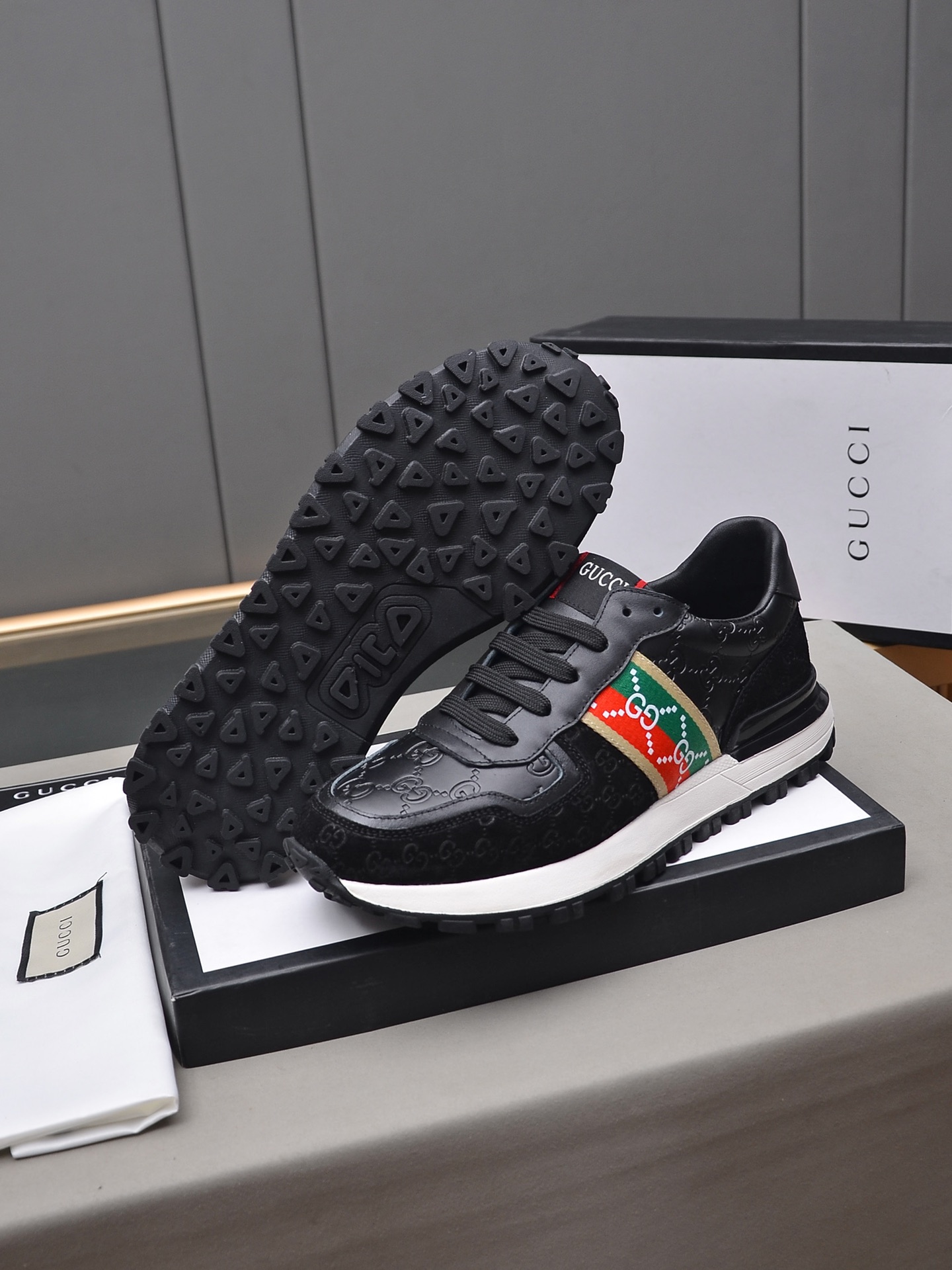 Gucci Leather Sneakers