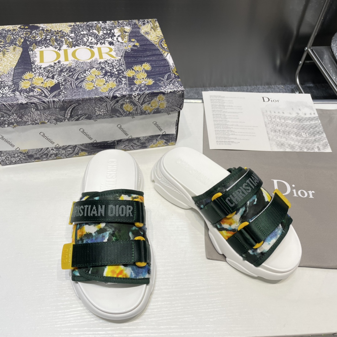 Dior Magic Strap Platform Sandals