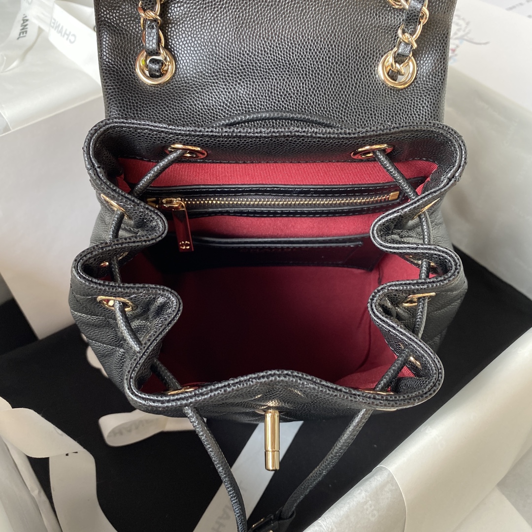 Chanel Cowhide Flap Backpack