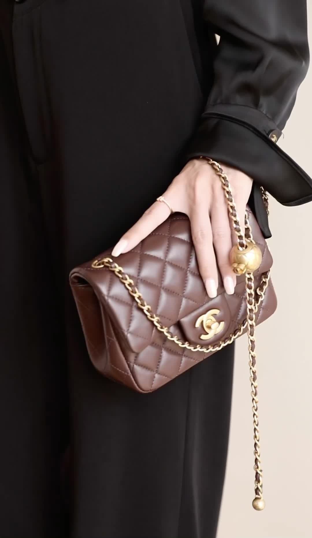 Chanel Lambskin Quilted Handbag