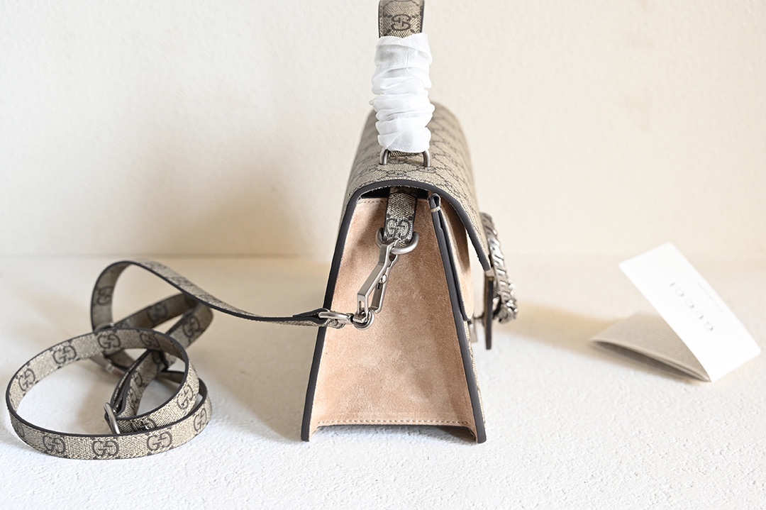 Gucci Classic Vintage-Inspired Leather Handbag