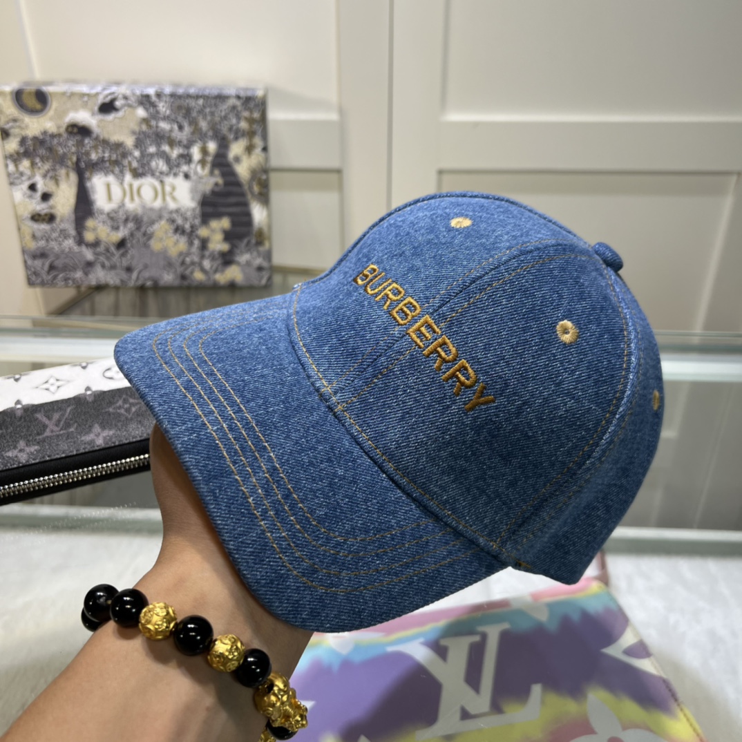 Burberry Denim Cap