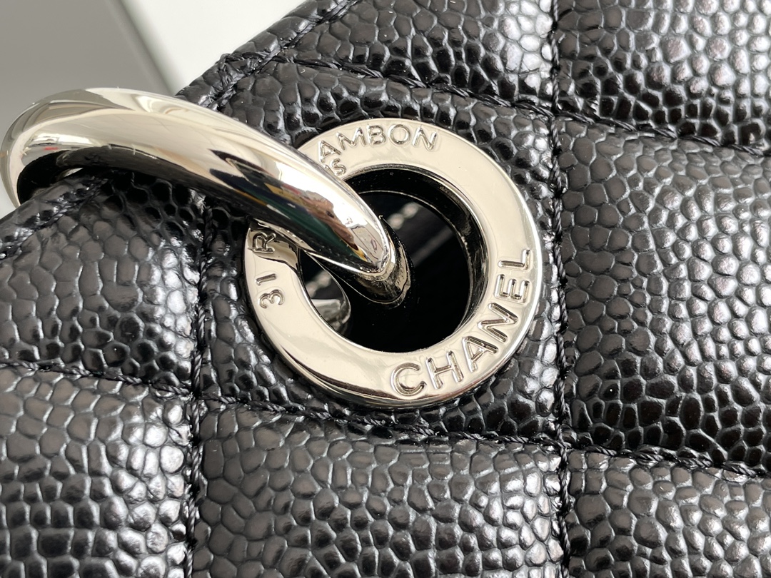 Chanel Small Grained Lambskin Large Tote Bag