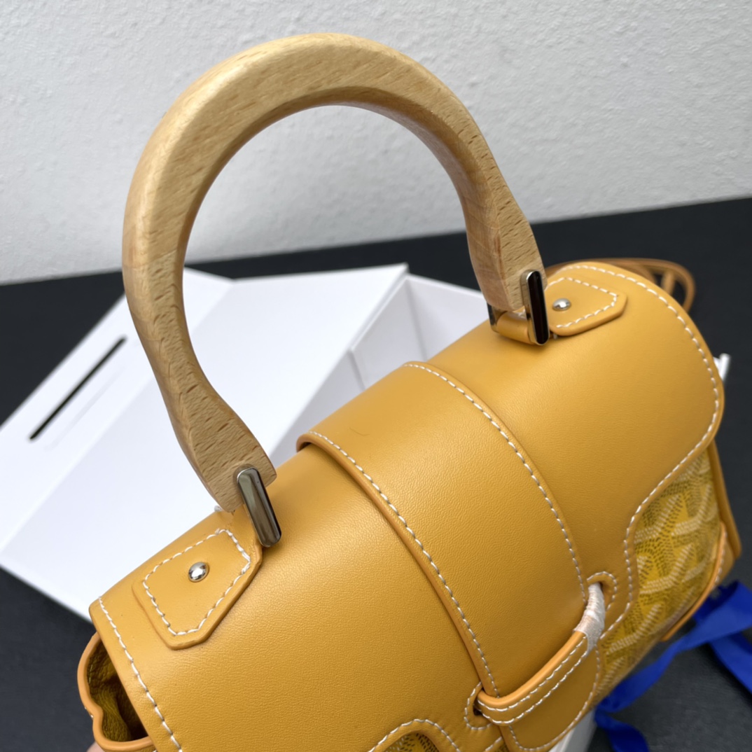 Original big brand luxury goods 1:1 high-end quality top qualityGoyard mini Saigon bagOriginal big brand luxury goods 1:1 high-end quality top original size copy