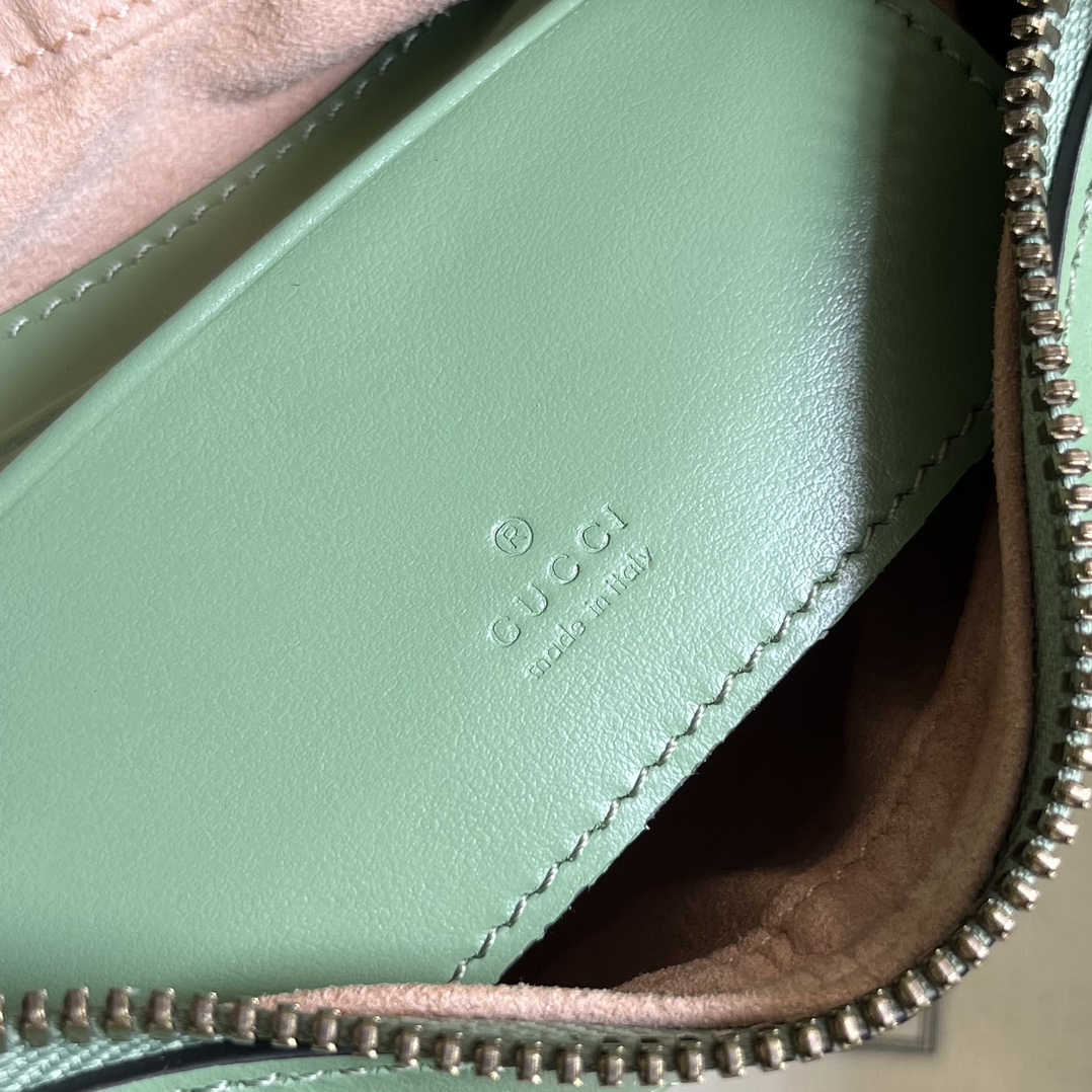 Gucci Sheepskin Twill Underarm Bag