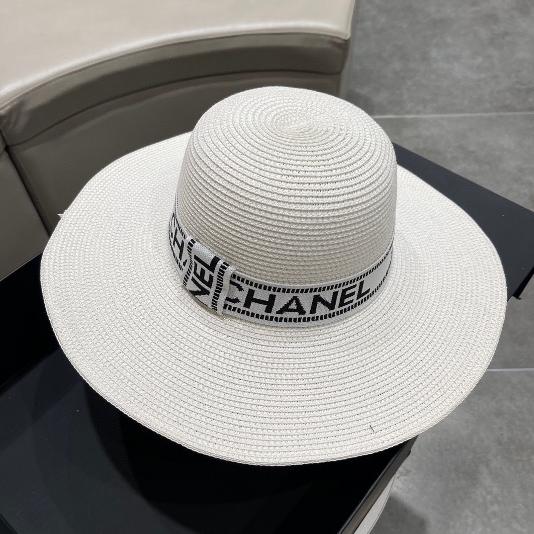 CHANEL Knitted Large Fisherman Hat