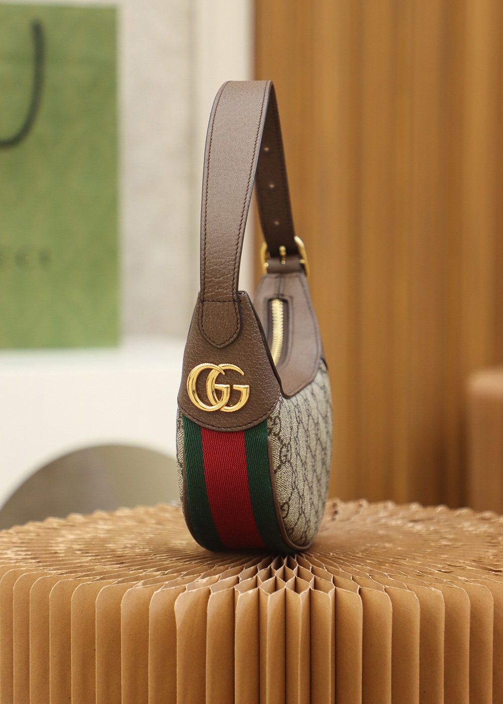 Gucci Monogram Underarm & Handbag