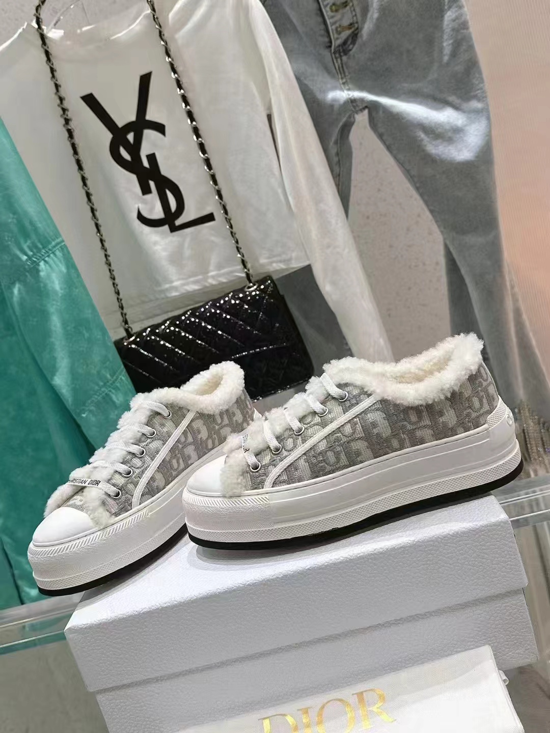 Dior Wool Sneakers