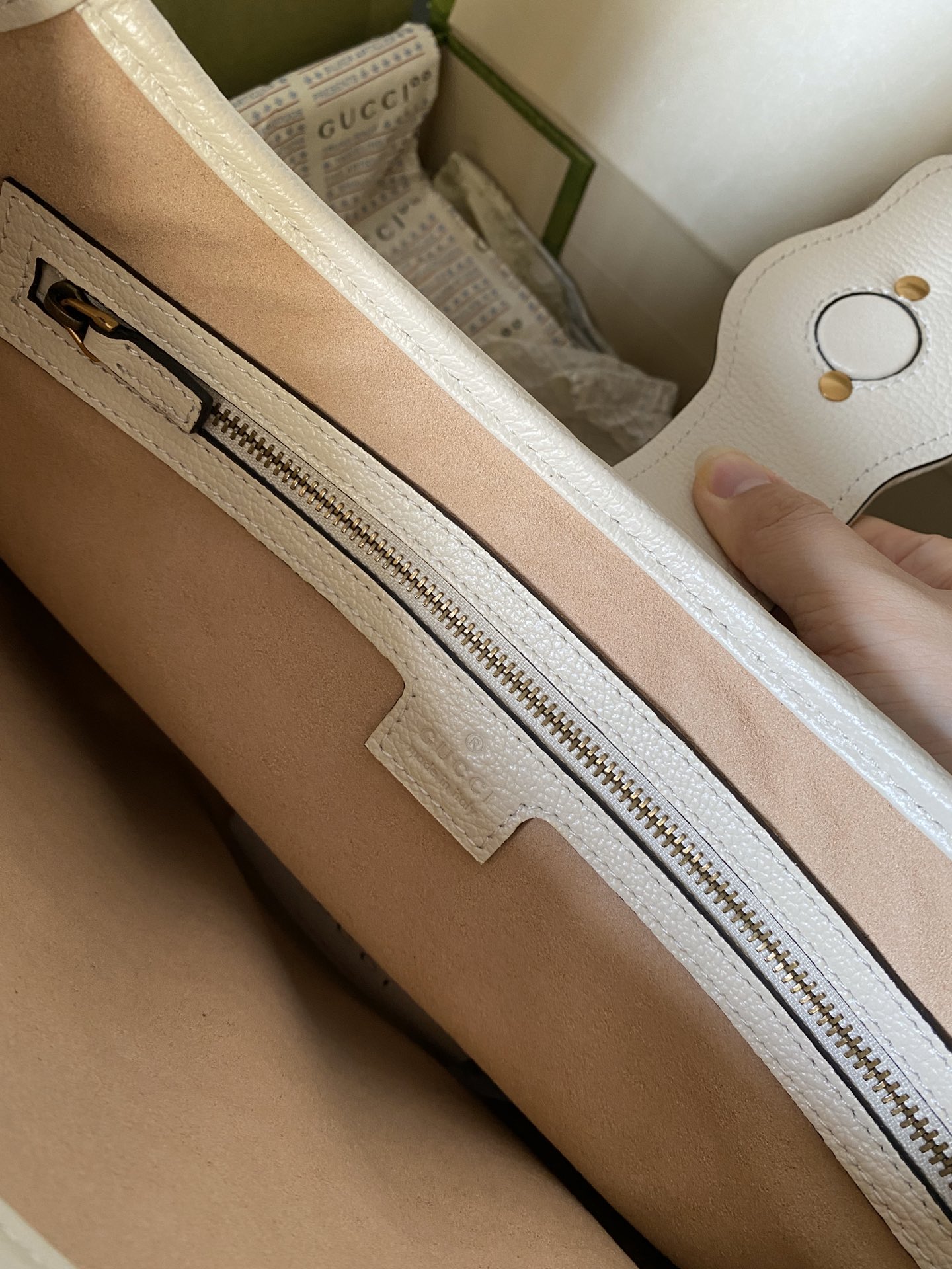 Gucci Soft Leather Underarm Bag