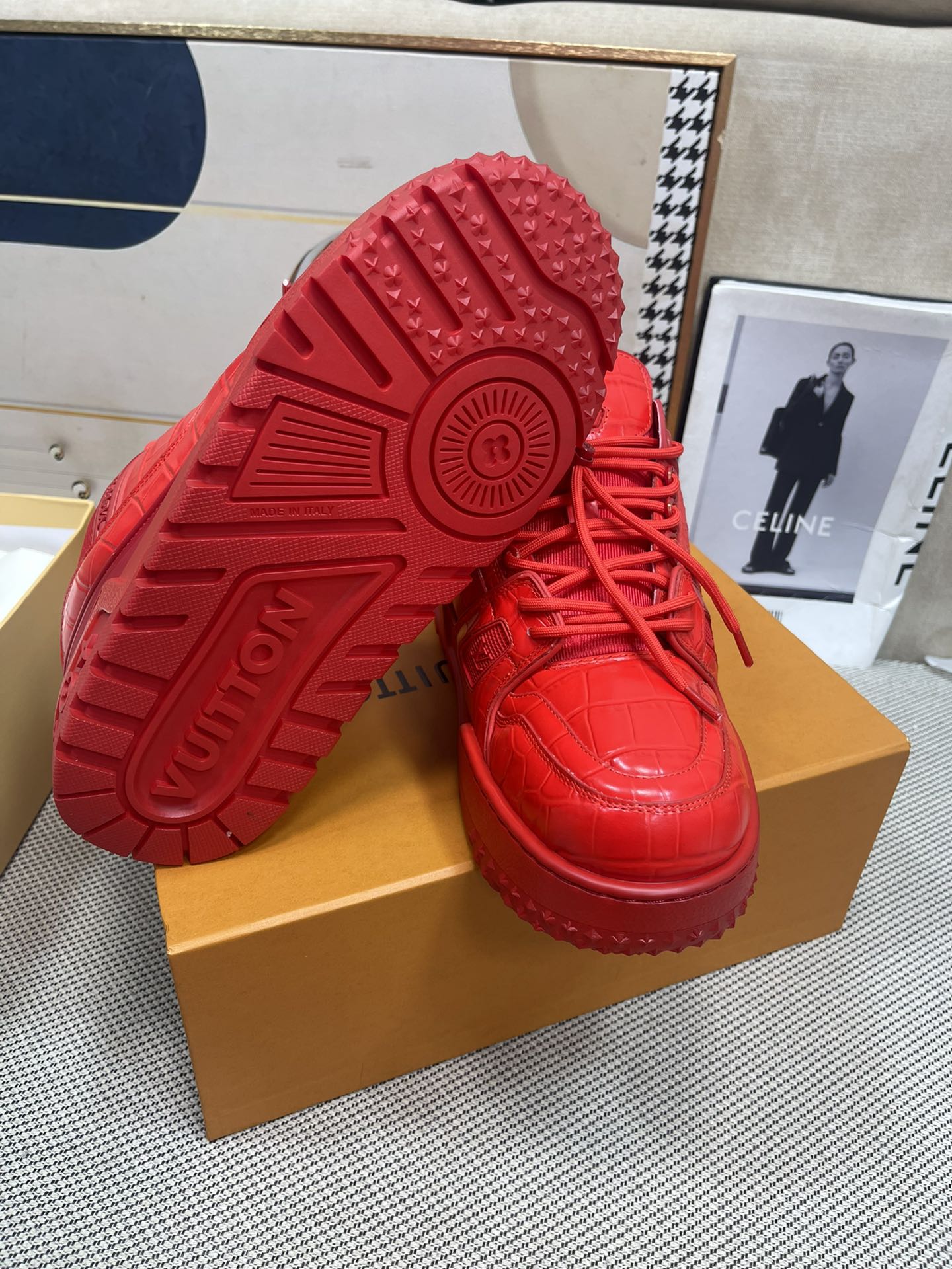 LV Soft Calfskin Sneakers