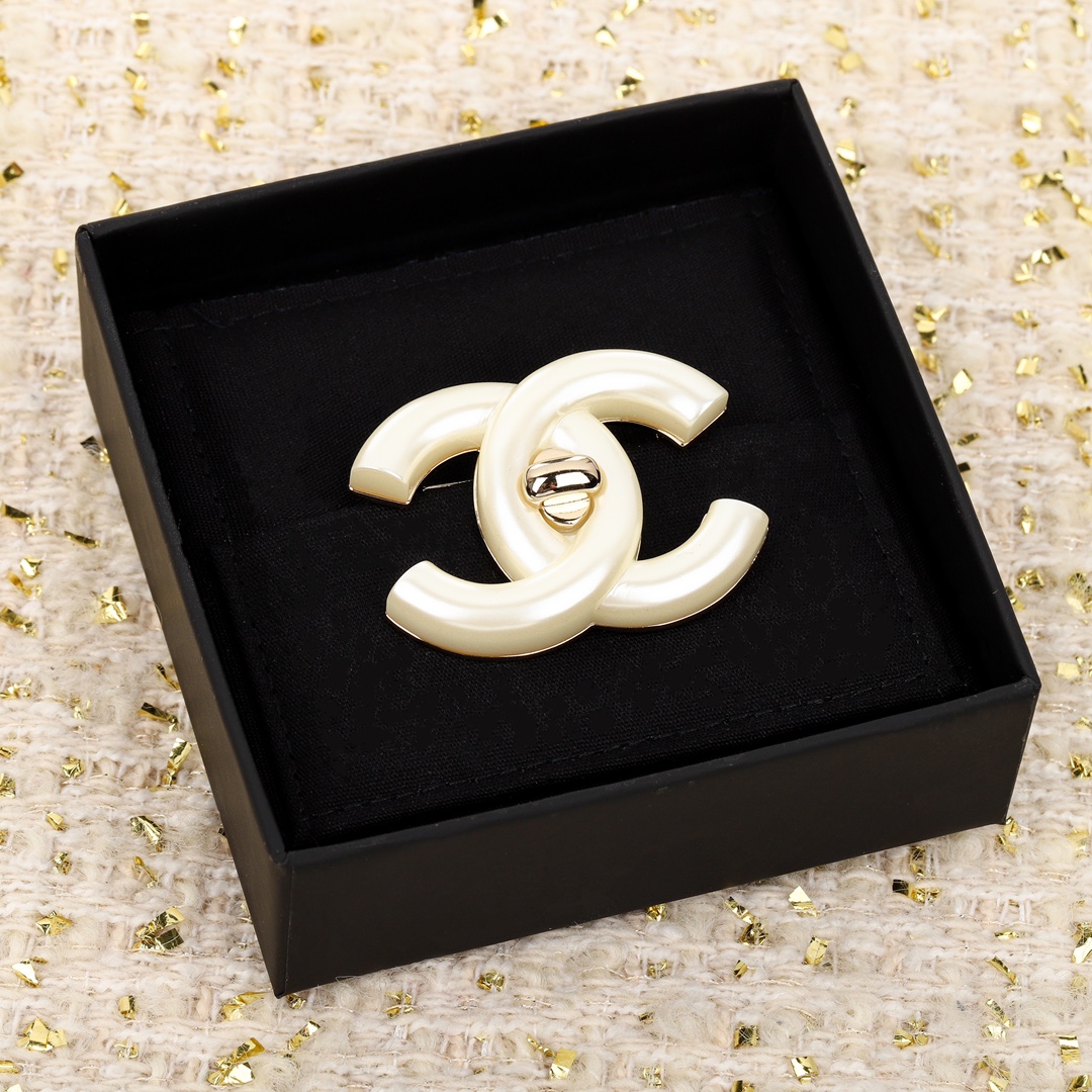 Chanel Resin Brooch
