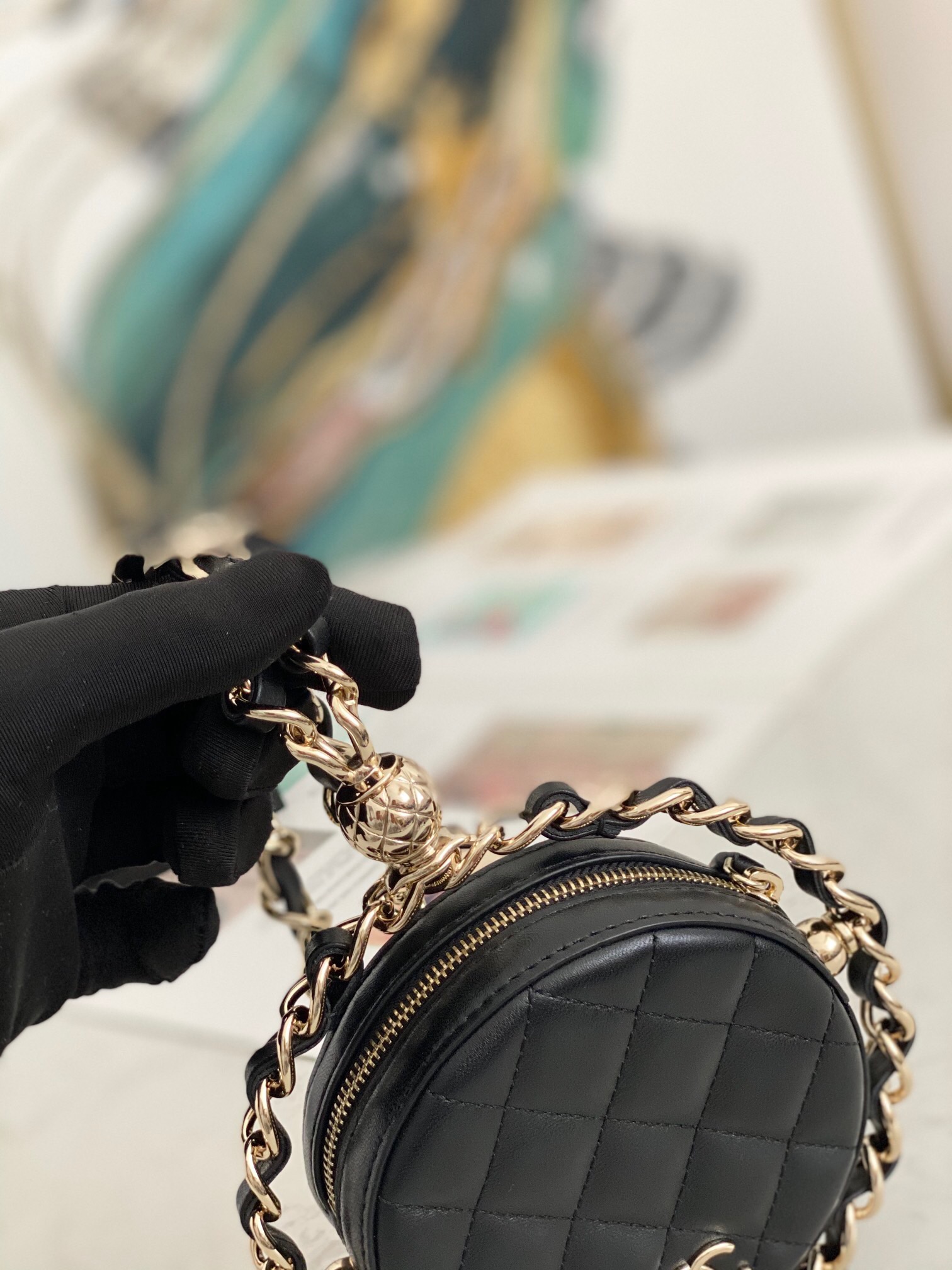 Chanel Round Mini Bag