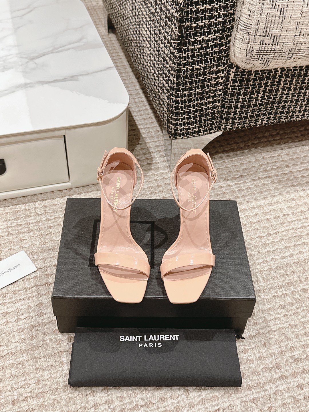 Saint Laurent Peekaboo High Heels