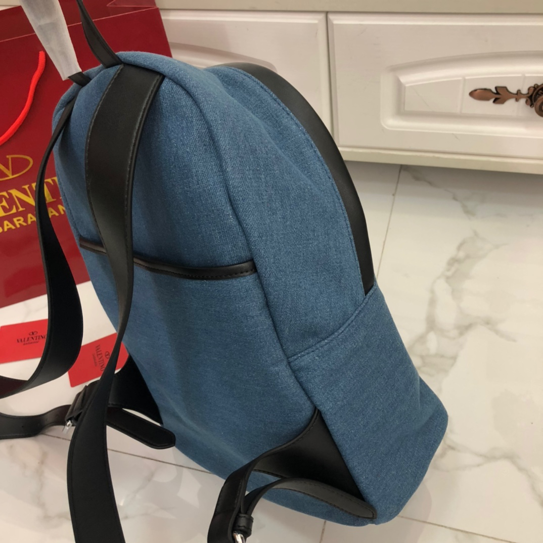 Valentino Denim Jean Backpack