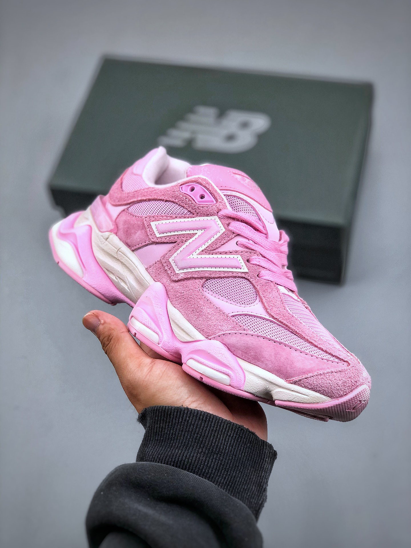 New Balance Pink Overdye Sneaker