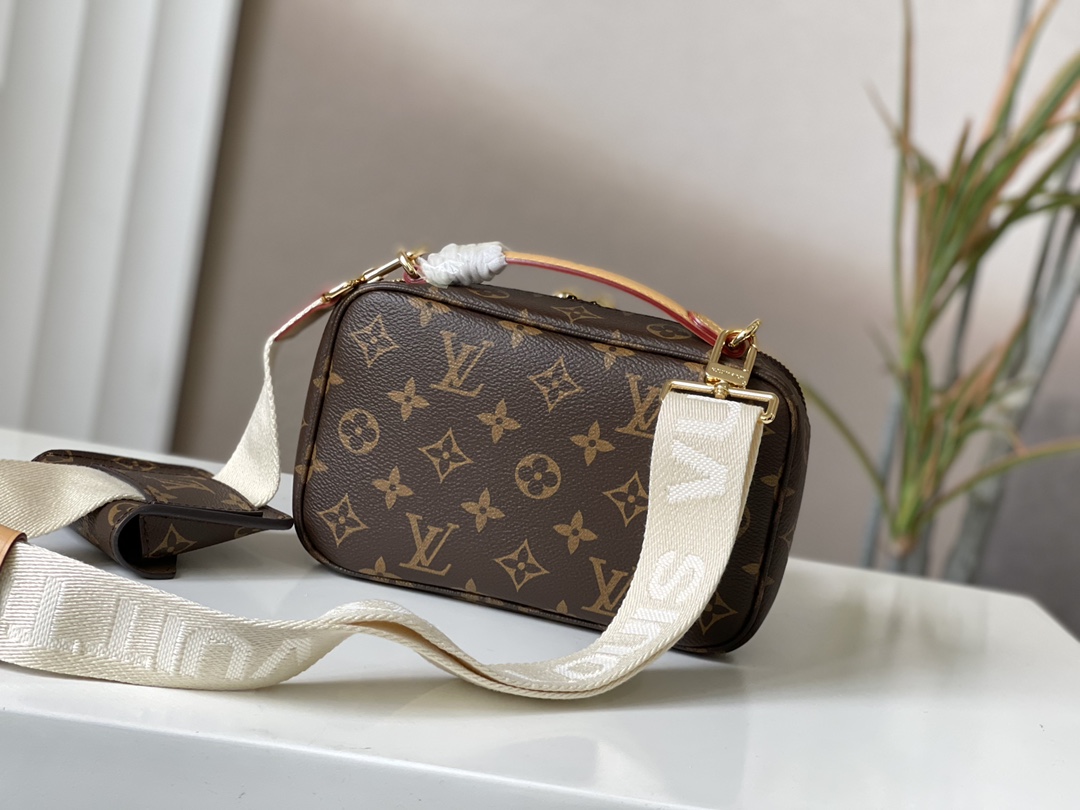 LV Classic Limited Edition Leather Monogram Handbag
