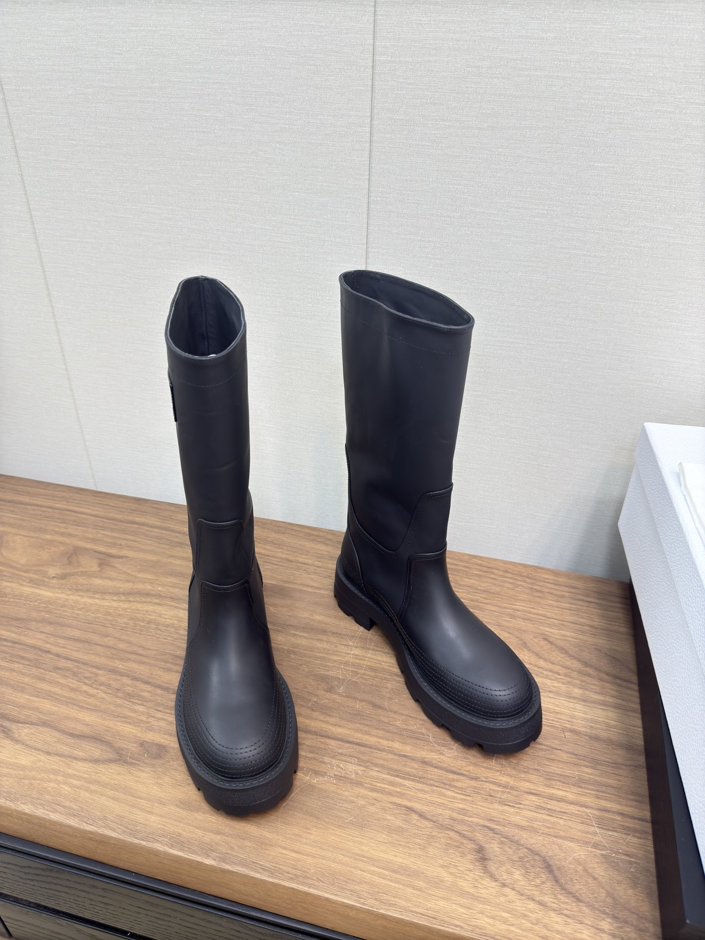 Dior Leather Rider Boots